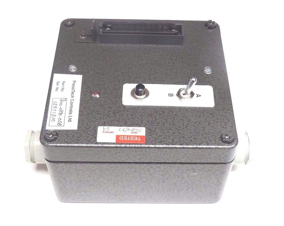 Used NEW PRESSTECH CONTROLS LTD 7600-0890-05B CONTROLLER W/ 7600-0890 JUNCTION BOX