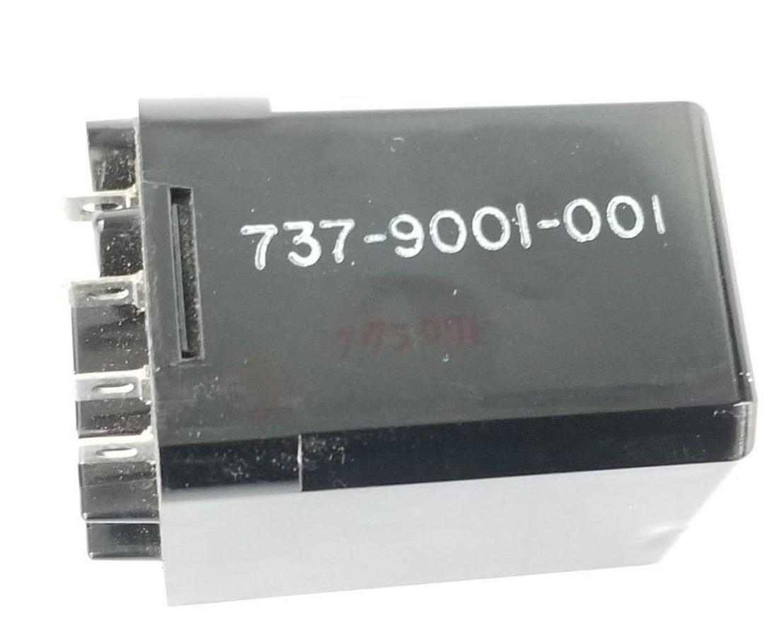 Used NIB POTTER & BRUMFIELD 737-9001-001 RELAY, 110VDC 8BLADE PLUG IN, KU-4253, 4491