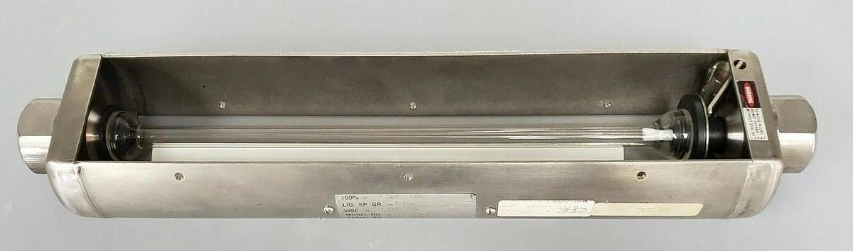 NEW WALLACE & TIERNAN 5210G02406XXI FLOW METER 0-100% 350PSI 180 DEG. F. MAX