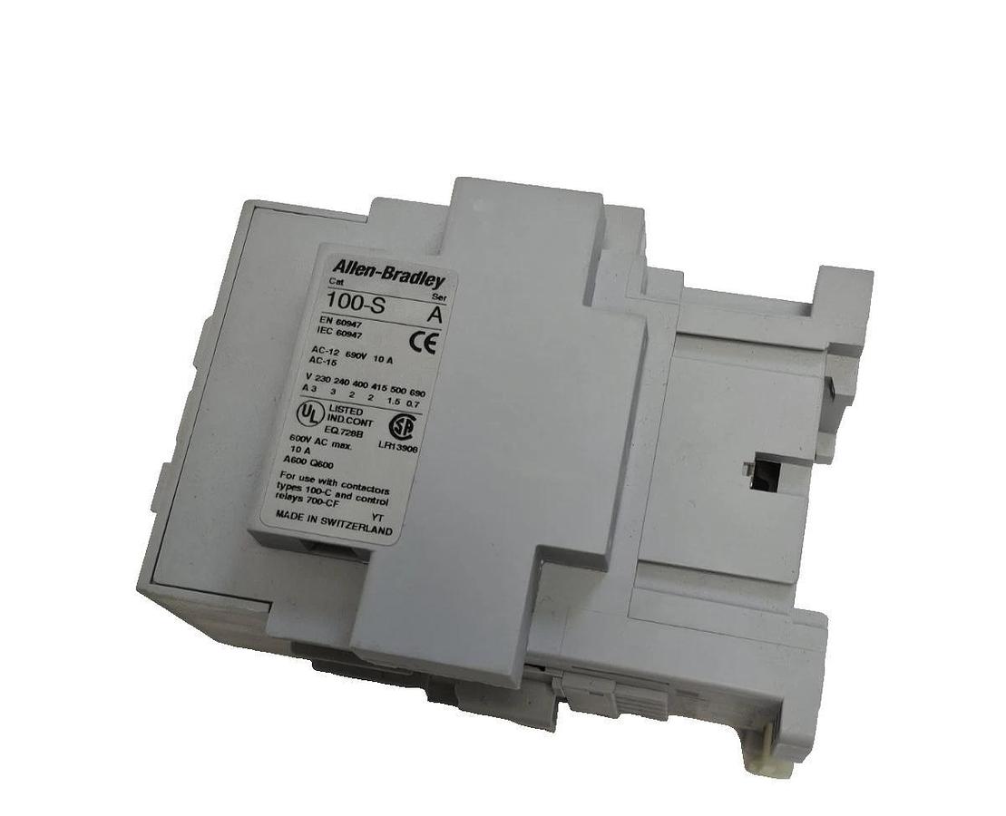 Used NIB ALLEN BRADLEY 100-C30D01 CONTACTOR 100C30D01 110V50/120V60HZ SER. B NSFP