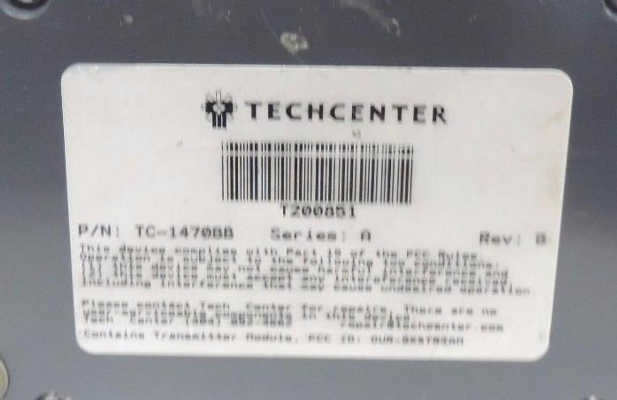 Used INTERMEC SCANIMAGE 1470B00C BARCODE SCANNER MODEL 1470
