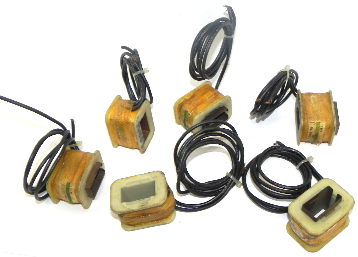 Used LOT OF 6 NAMCO T109C 11W COILS 115V, 60CY