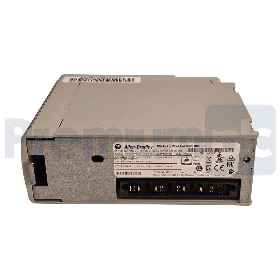 Refurbished Allen Bradley 2094-AM02-S /C Kinetix 6000 Axis Module 200/230V 15A 2094AM02S REP