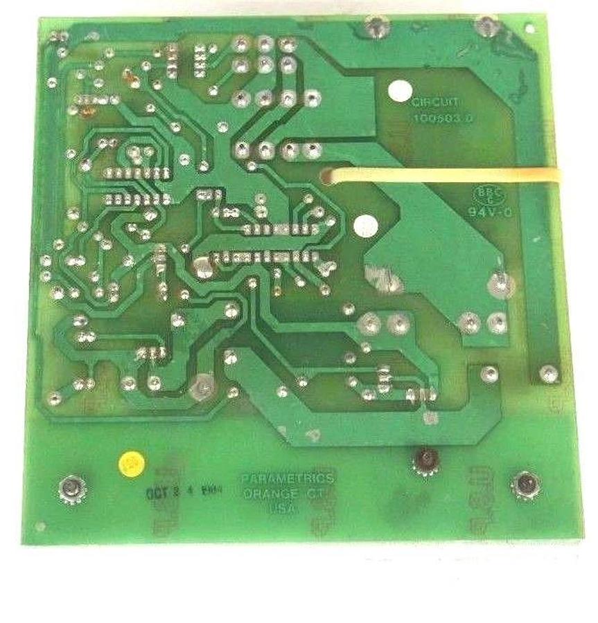 Used PARAMETRICS 100502H PJE 7.5 & 10HP DRIVER MODULE 100502, 100503 D