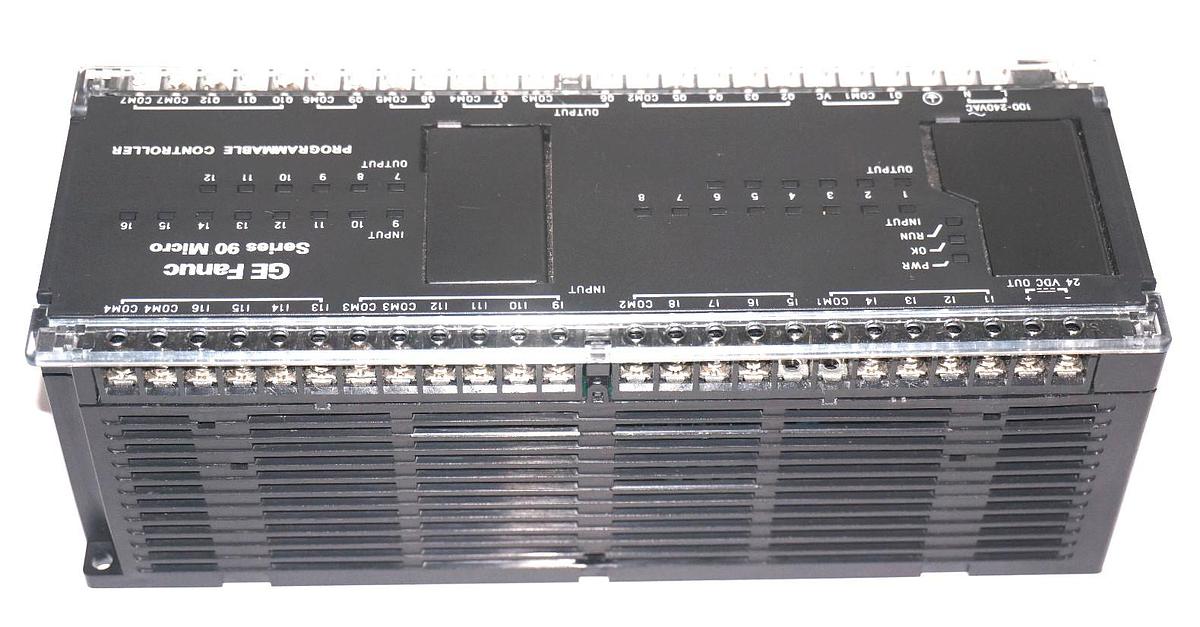 Used GE FANUC IC693UDR005AP1 SERIES 90 MICRO PROGRAMMABLE CONTROLLER IC693UDR005