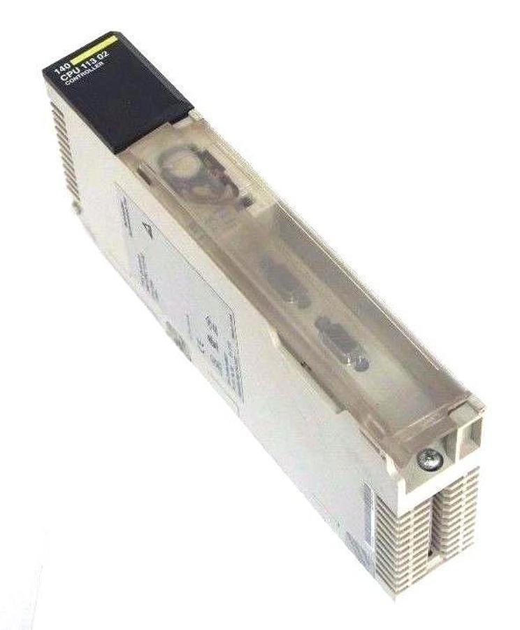 Used SCHNEIDER MODICON 140-CPU-113-02 CPU 256K 1XMB+ USER LOGIC MODULE 140CPU11302