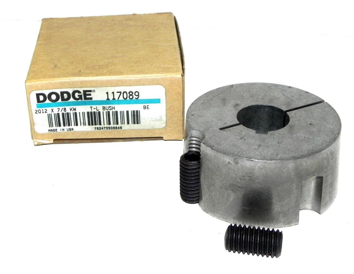 Used NIB DODGE 117089 TAPER-LOCK BUSHING 2012X7/8 KW