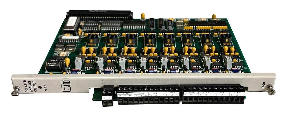 Used CONTROL TECHNOLOGY INC SIEMENS 901C-2560 / 901C2560 ISOLATED ANALOG INPUT MODULE