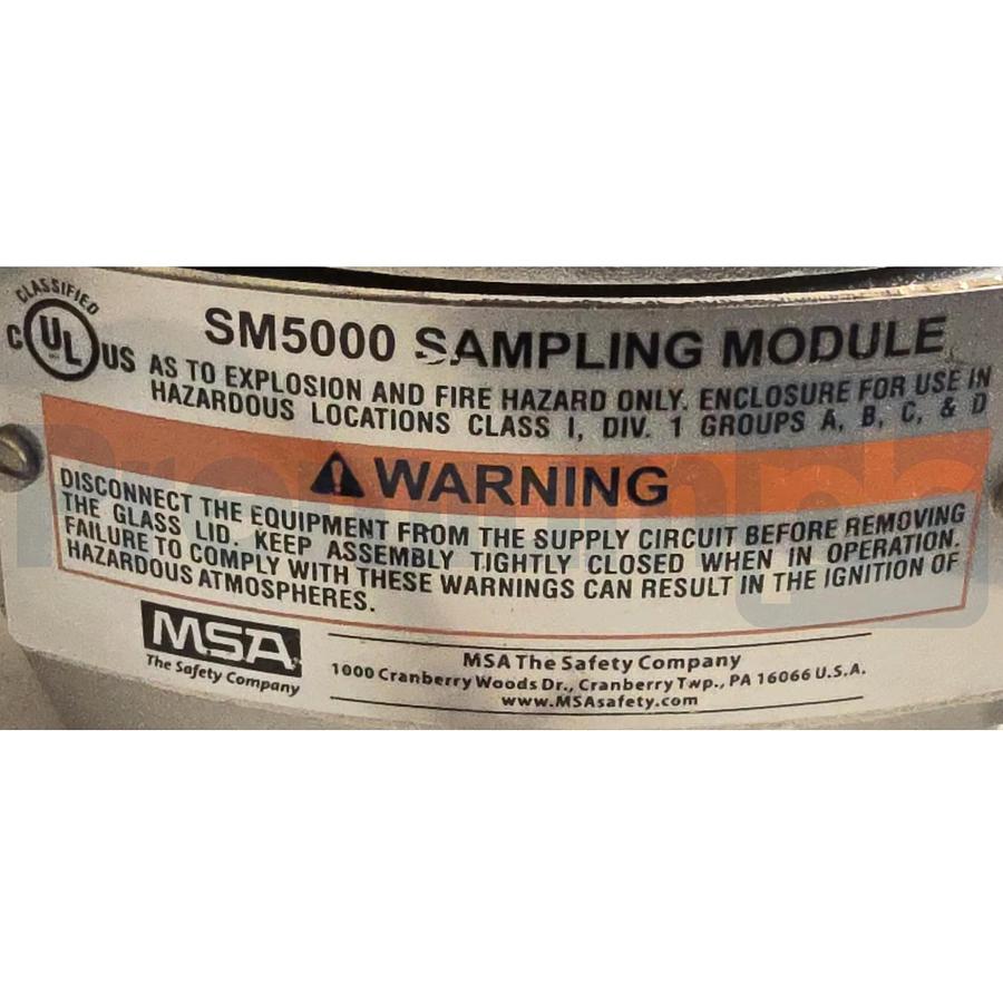 MSA 10043264 Ultima X5000 / S5000 SM5000 DC Sampling Pump Module w/Bracket NSMP