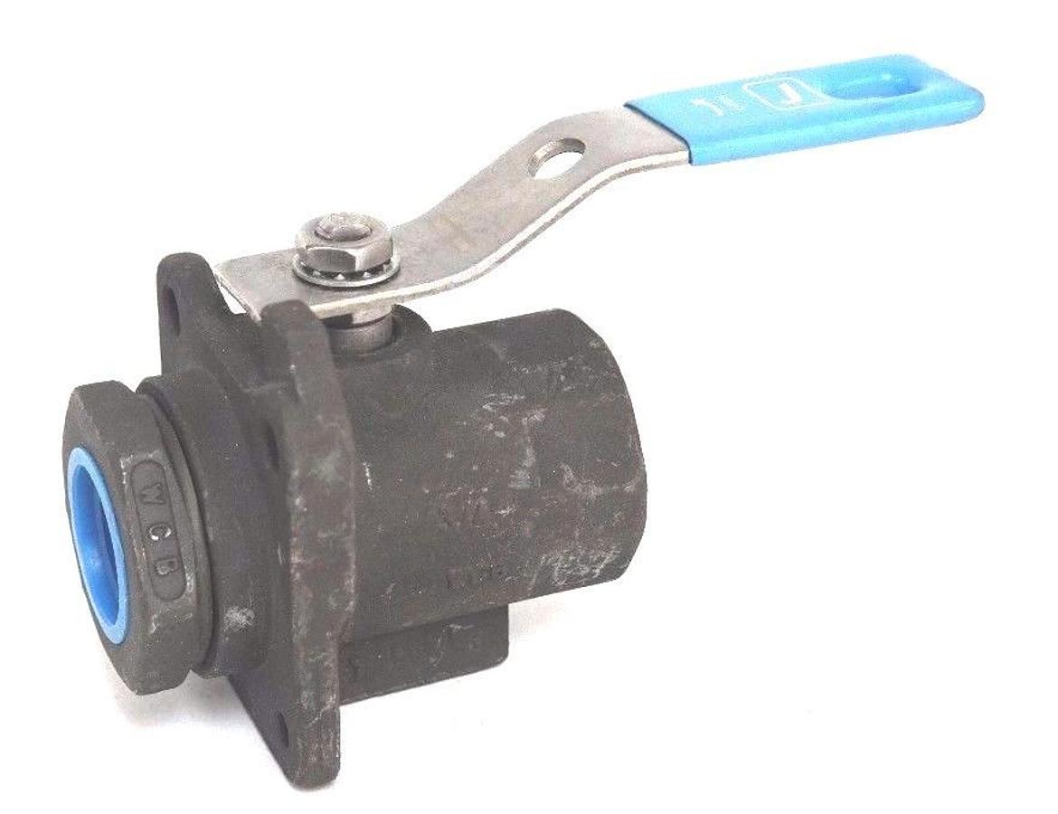 Used NEW NELES JAMESBURY 9FB-2236TT BALL VALVE 3/4" NPT 9FB2236TT