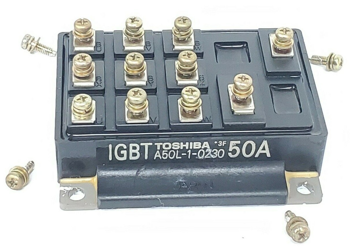 Used TOSHIBA A50L-1-0230 POWER MODULE TRANSISTOR 50AMP, IGBT