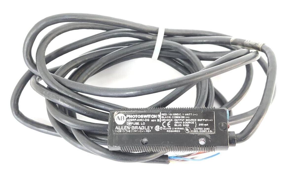 Used ALLEN BRADLEY 42SRP-6002-DG PHOTOSWITCH SER. B