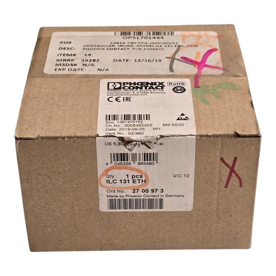 Phoenix Contact ILC 131 ETH | ILC131ETH Inline I/O Controller 2700973 NSMP