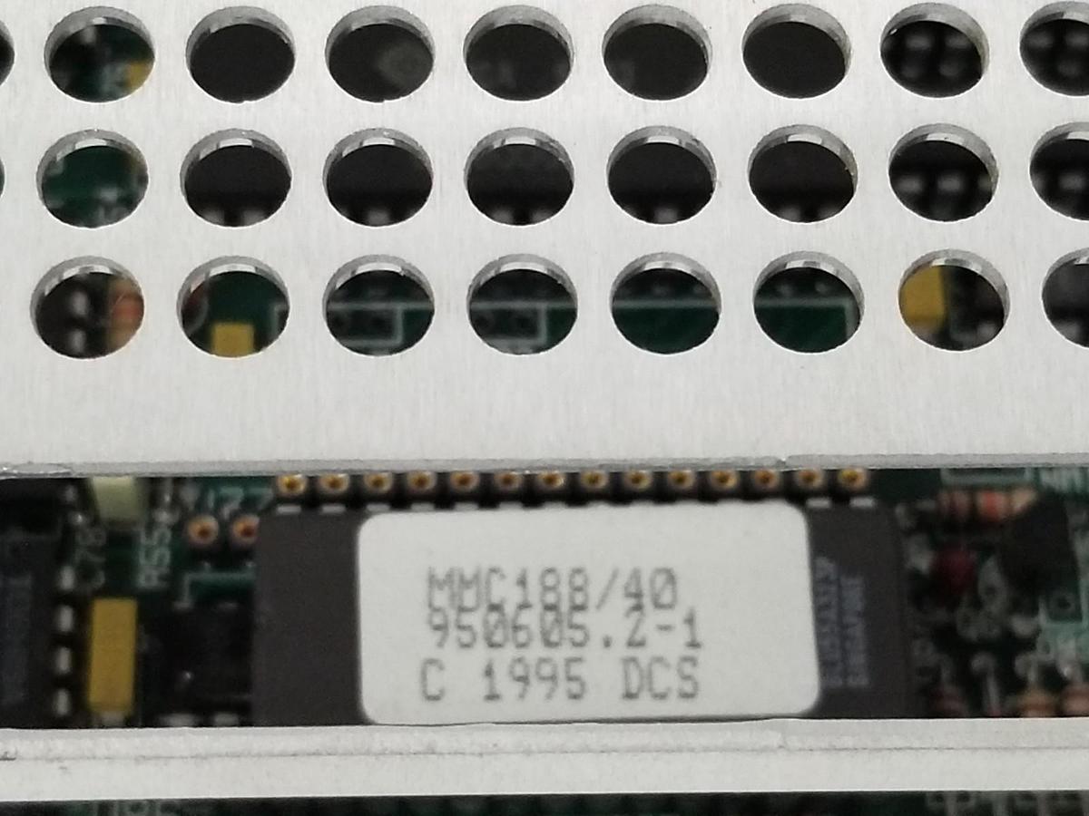 Used DELTA COMPUTER SYSTEMS MMC188/40 MOTION CONTROLLER MMC922002 REV. 1.00B B886