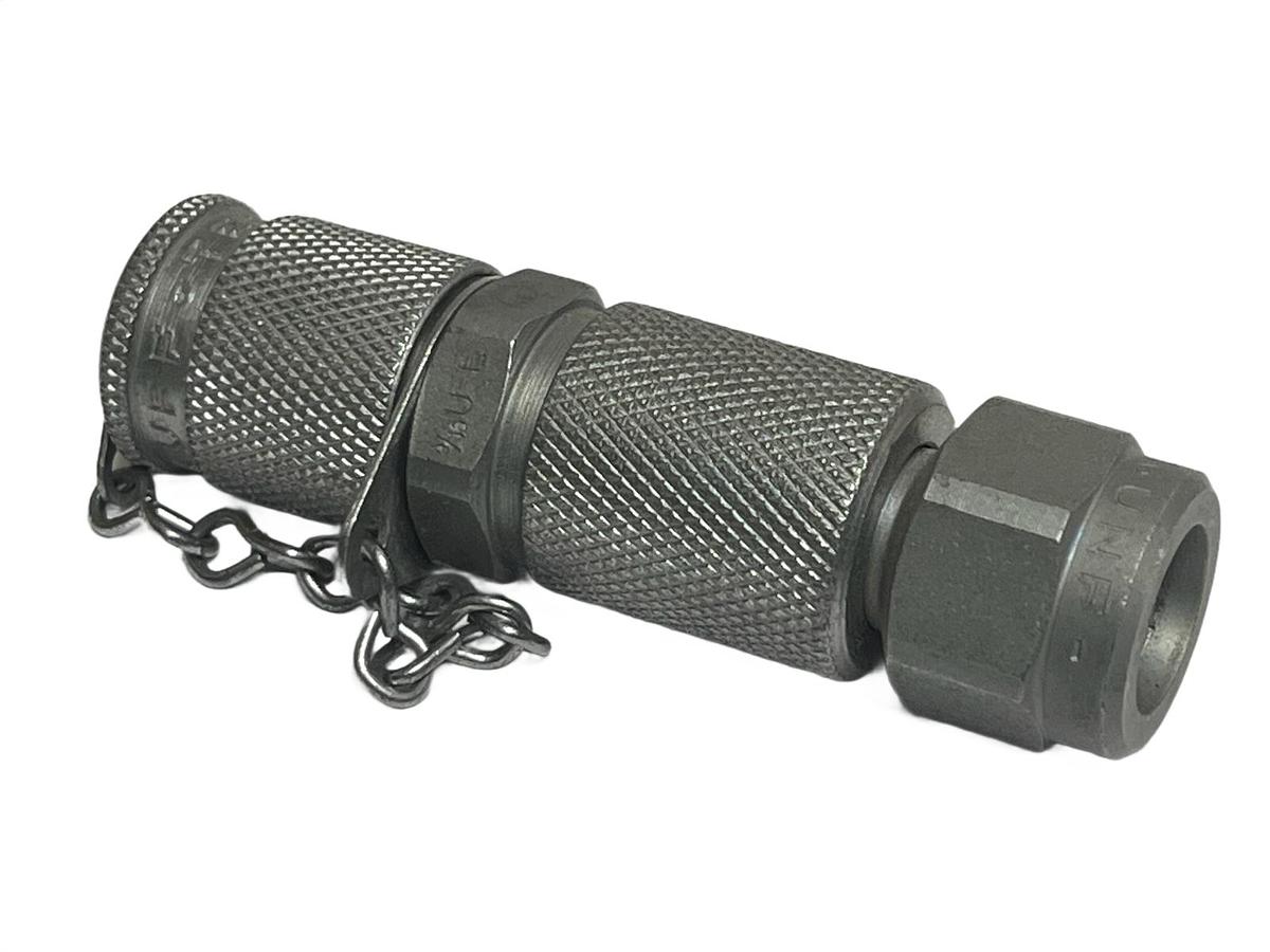 Used Stauff SMK-20 Hydraulic Test Coupling 7/16-20 UNF Thread M16x2 - New Surplus