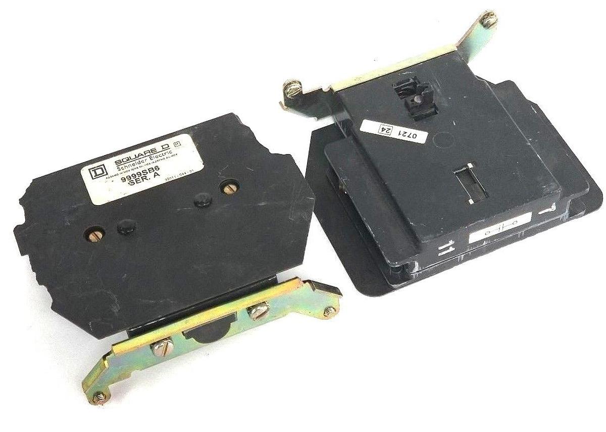 Used LOT OF 2 SQUARE D 9999SB6 SER. A POWER POLE ADDERS