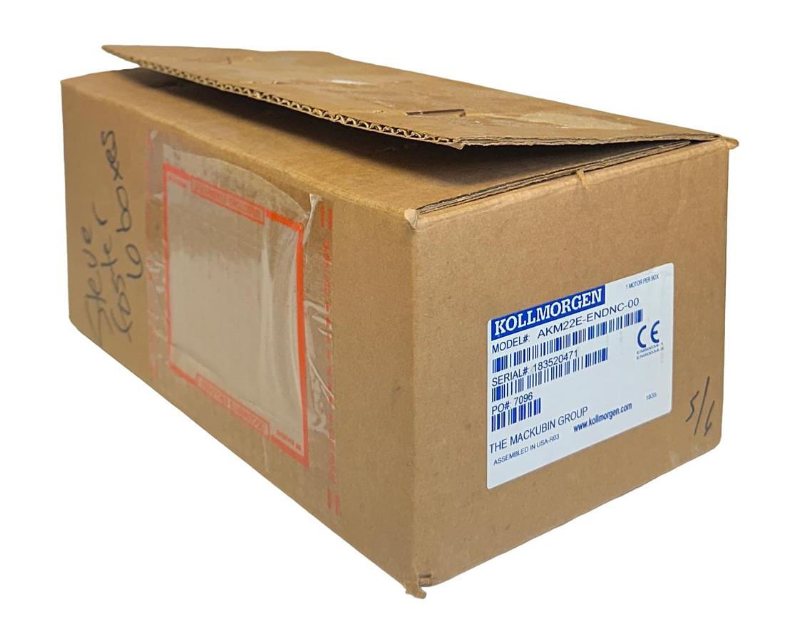 Used KOLLMORGEN AKM22E-ENDNC-00 AKM SERIES SERVO MOTOR AKM22EENDNC00 0.59kW NSMP