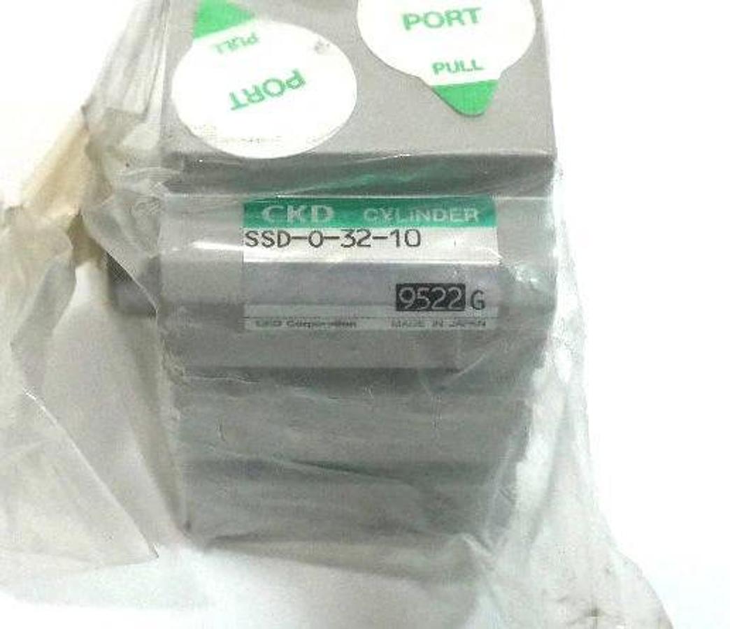 Used LOT OF 2 NEW CKD SSD-0-32-10 COMPACT CYLINDERS SSD03210