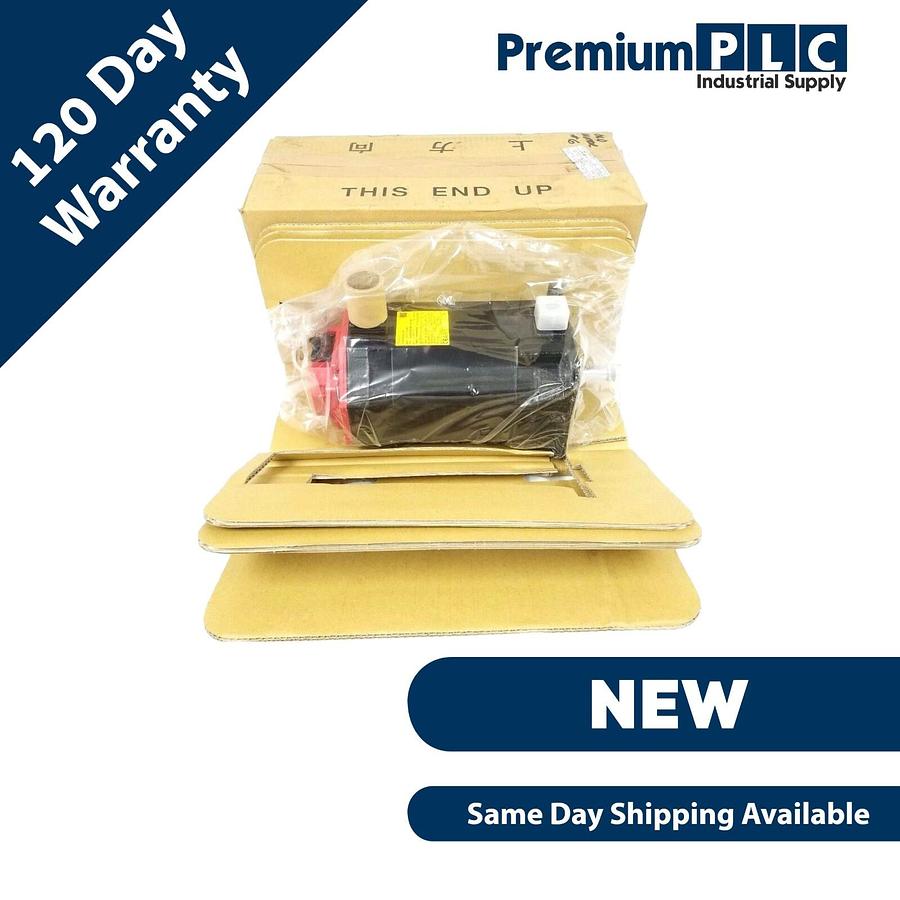 Used NEW FANUC A06B-0238-B605#S100 AIS 12/4000 2.7kW AC SERVO MOTOR W/ A860-2010-T321
