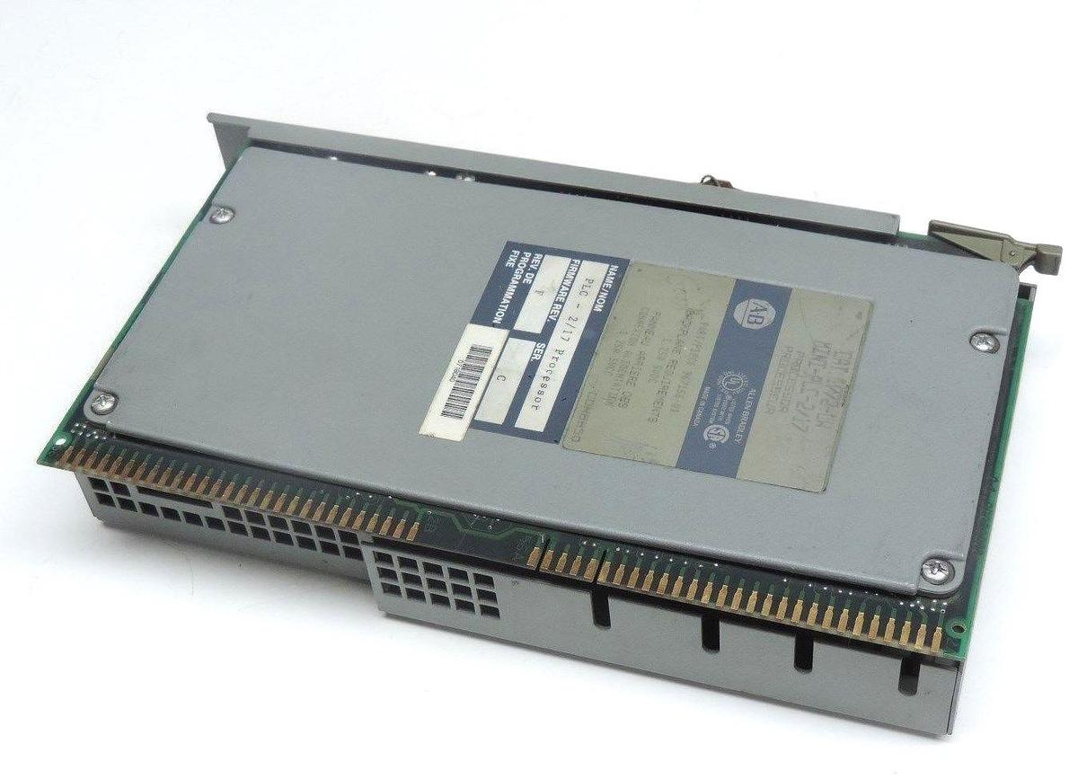 Used ALLEN BRADLEY 1772-LW SER. C MINI PLC 2/17 PROCESSOR F/W REV. F, 1772LW