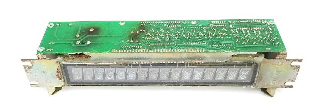 Used AVTRON A14449 DISPLAY CONTROL BOARD REV. E, 90455 , D15757 , A14914