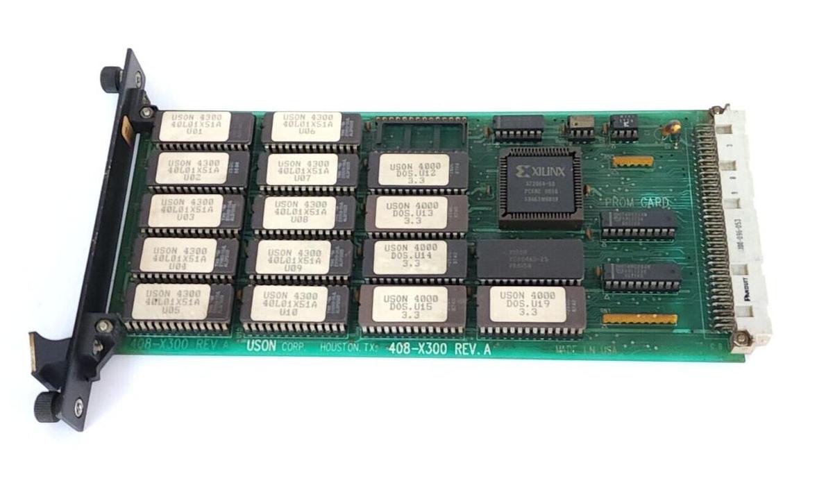 Used USON CORP 408-X300 CPU/PROCESSOR CARD REV. A