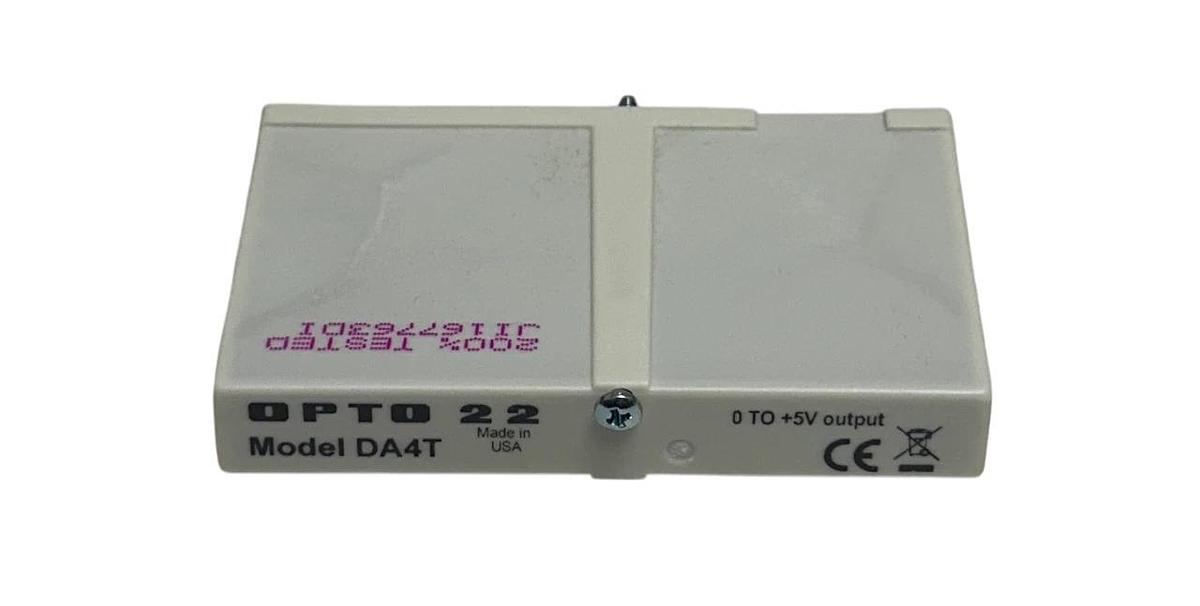 OPTO 22 DA4T I/O MODULE 0-5VDC OUTPUT ISOLATED ANALOG NSMP