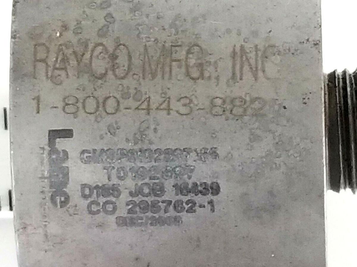 Used RAYCO MFG. CO. GMSP0192897185 TOOL HOLDER T0192897 D185 16439 295762-1