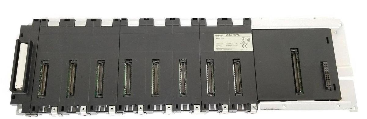 Used OMRON CS1W-BC082 BASE UNIT CS1WBC082, 8-SLOT