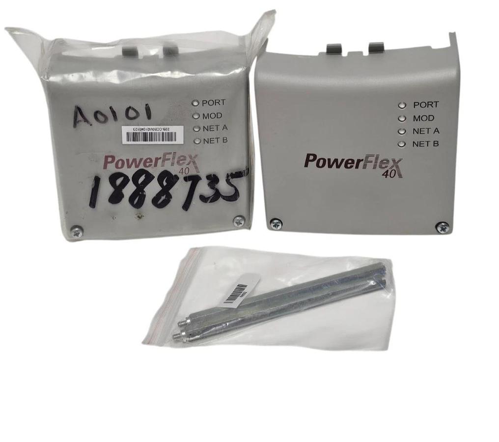 LOT OF 2 NEW ALLEN BRADLEY 22B-CCB COMMUNICATION ADAPTER COVER KITS 22BCCB