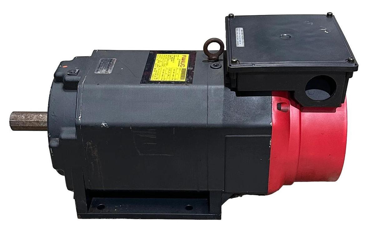 Refurbished REPAIRED FANUC A06B-0844-B201 / A06B-0844-B201-R aC6 AC SPINDLE MOTOR 7.5kW 3PH