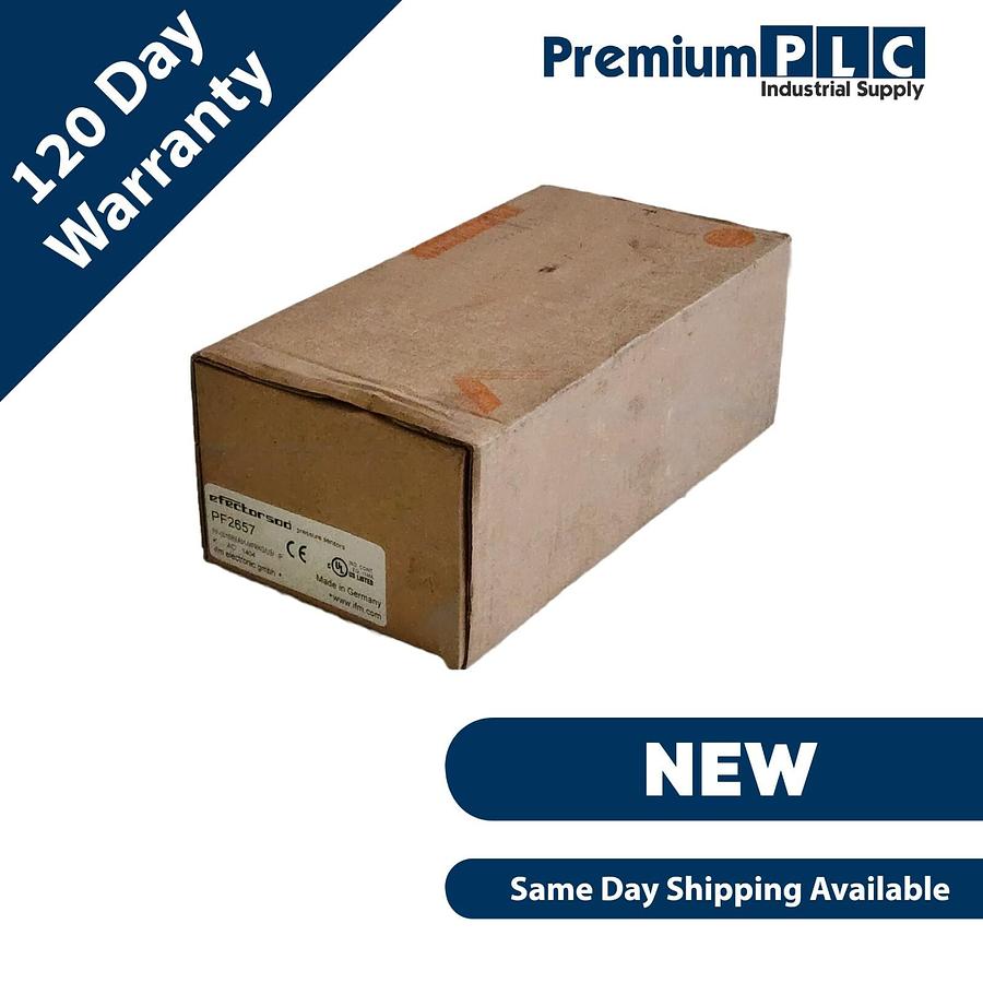 Used NEW IFM EFECTOR PF2657 / PF-001BREA01-MFRKG/US/ /P COMBINED PRESSURE SENSOR M12