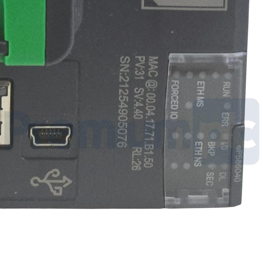 Used Schneider BMEP586040 Modicon M580 Processor 64MB R-IO PV:31 SV:4.40 NSMP (2025)