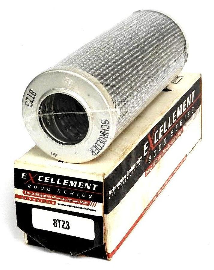 Used NIB SCHROEDER INDUSTRIES EXCELLEMENT 2000 SERIES 8TZ3 FILTER ELEMENT