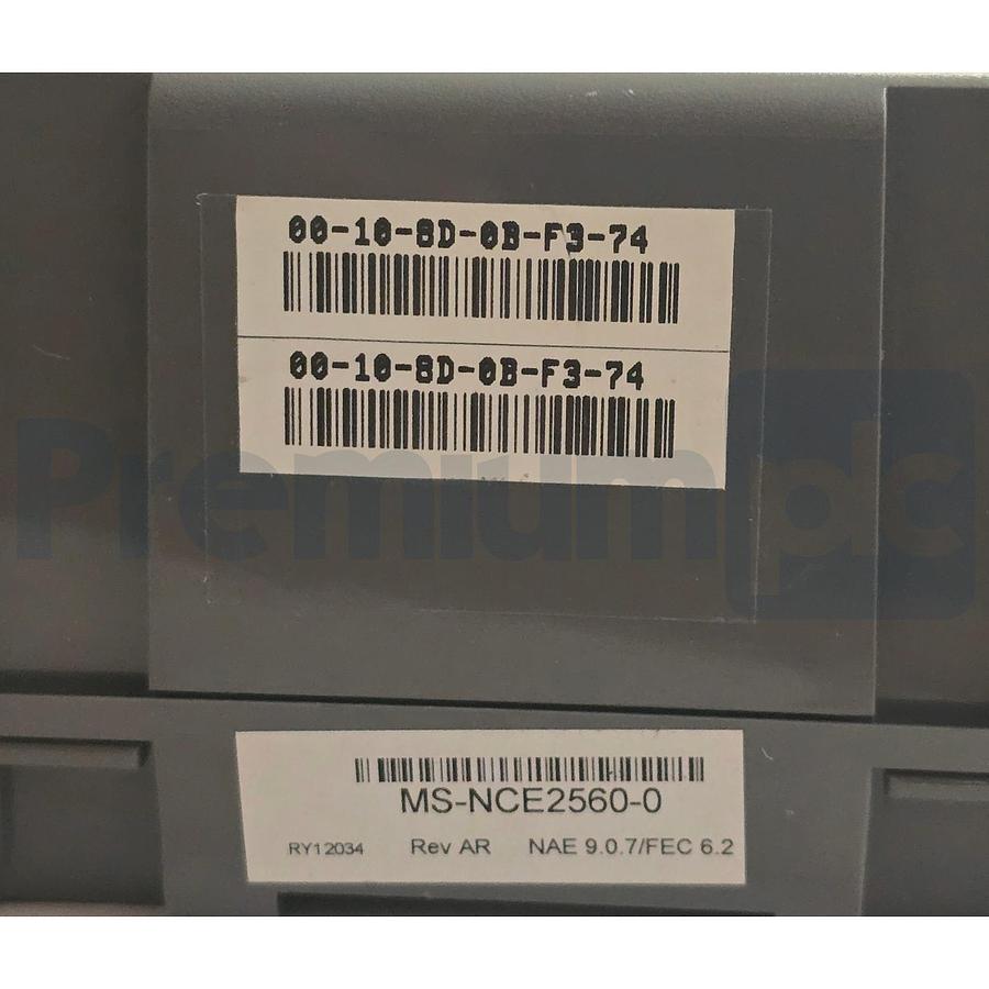 Used Johnson Controls MS-NCE2560-0 Network Control Engine Metasys NCE25 MS/TP Bus 24V