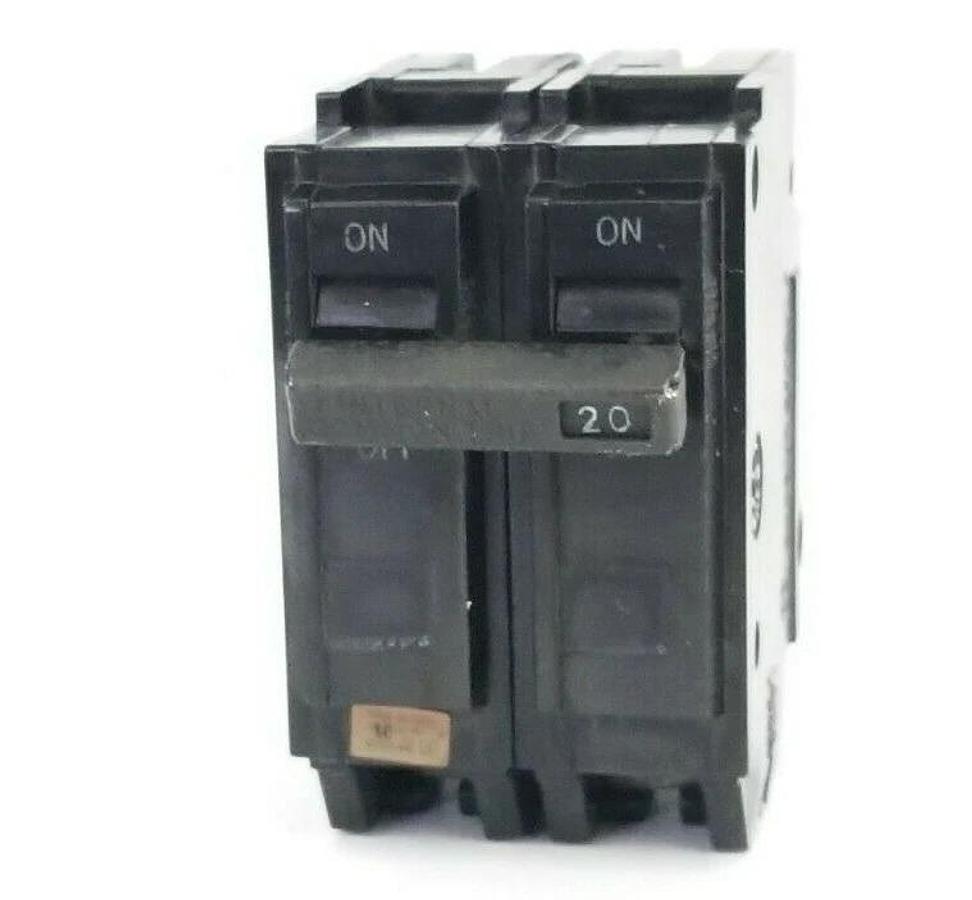 Used GENERAL ELECTRIC HACR220 CIRCUIT BREAKER 2P 20A LL-7659