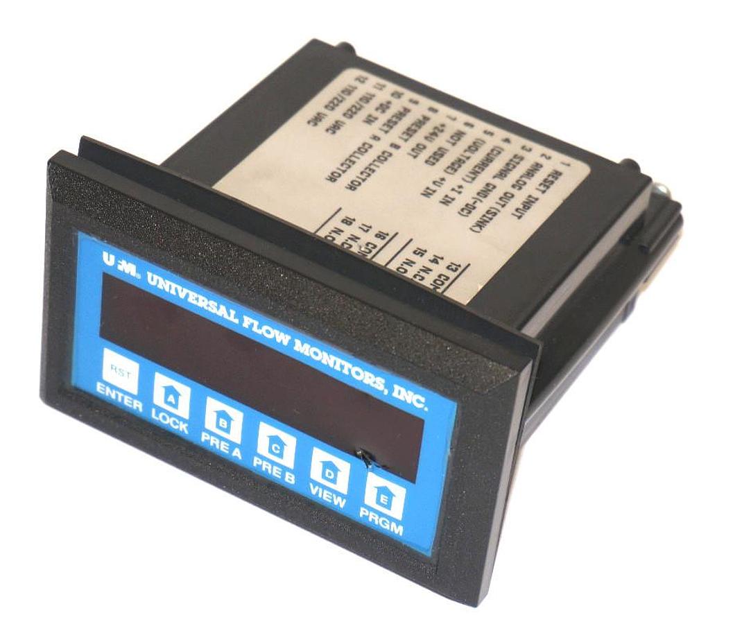 Used UNIVERSAL FLOW MONITORS M140RAL1 LCD MONITOR, 500 PSI