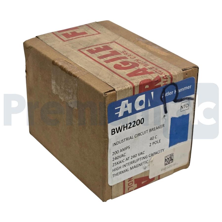 Eaton Cutler-Hammer BWH2200 BR Main Circuit Breaker 200A 2P 120/240V 25kA NSNP 786676460606
