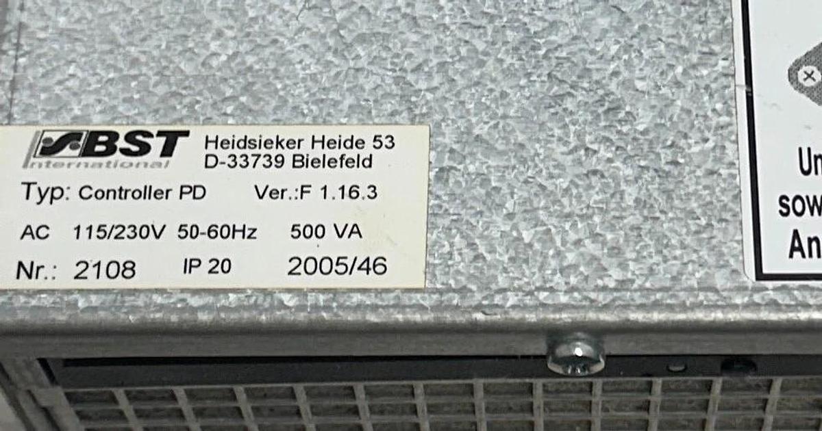 Used BST CBOX 5 / C5BST017 / 115236 / CONTROLLER PD 115/230VAC IP20 50/60Hz USNP