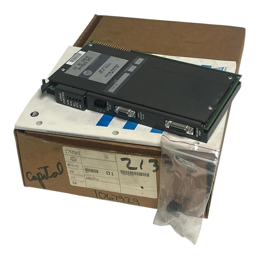 Allen-Bradley 1785-KE Series B Data Highway Plus RS232 Interface Module NEW