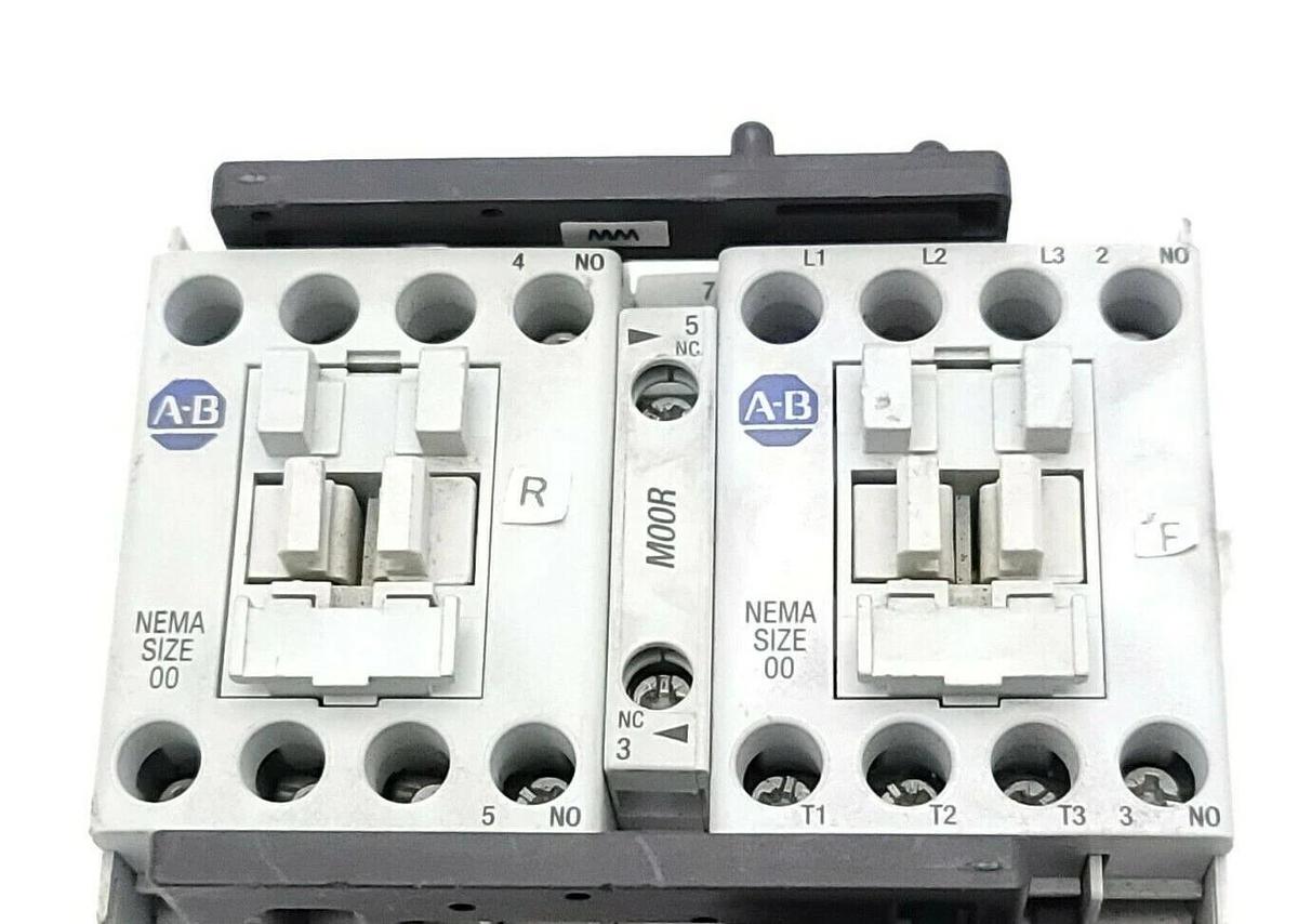 Used ALLEN BRADLEY 505-TOD FULL VOLTAGE REVERSING STARTER 505TOD SER. D