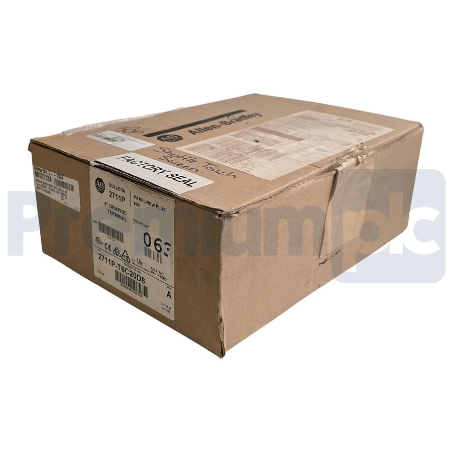 Used Allen Bradley 2711P-T6C20D8 /A PanelView Plus 6 600 Terminal Touch Screen NSMP