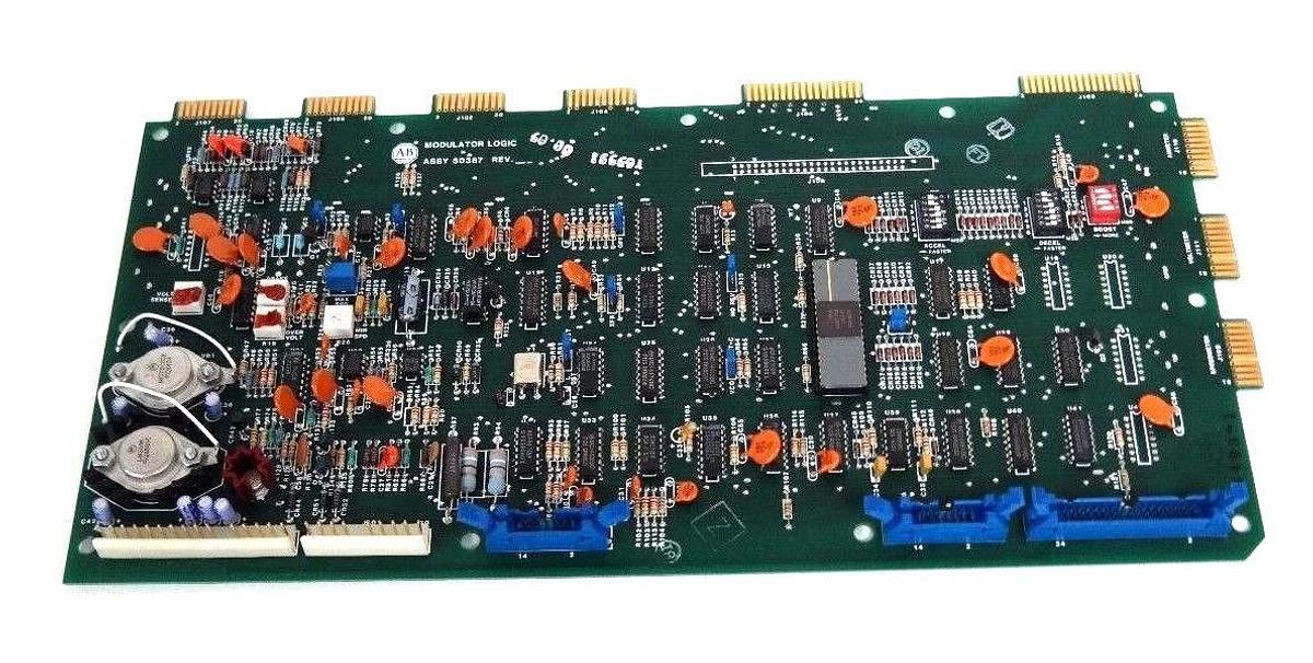 NIB ALLEN BRADLEY S50387 MODULATOR LOGIC CONTROL BOARD REV M 50387
