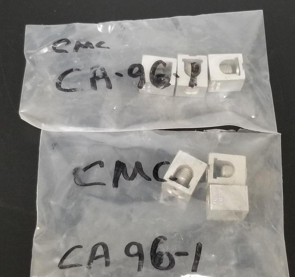 Used LOT OF 6 NEW CMC CCA-96-1 LUGS CA961