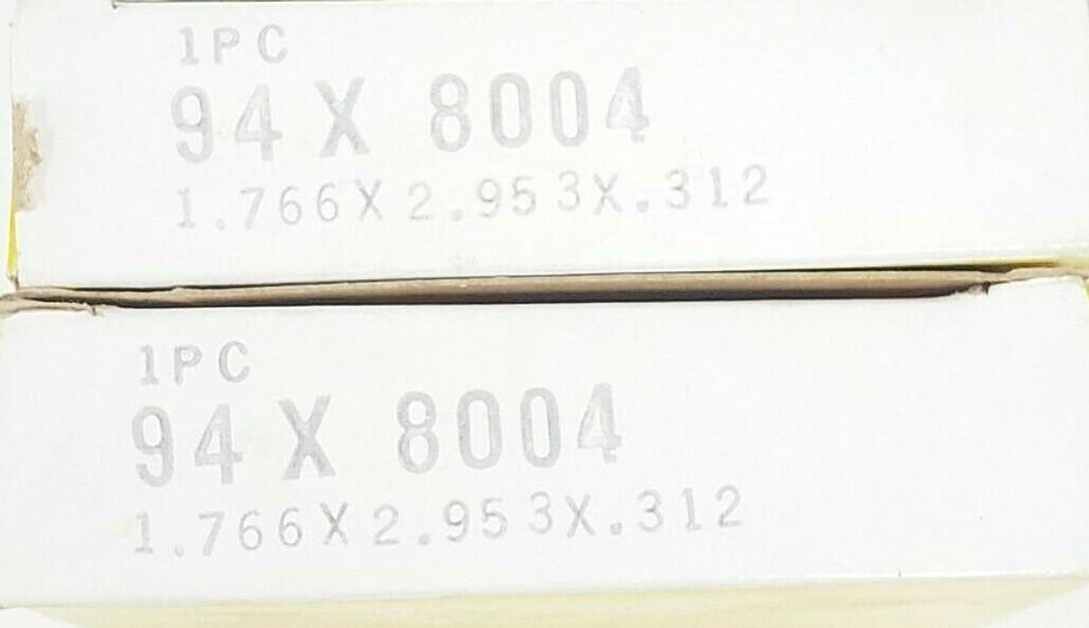 LOT OF 2 NIB GARLOCK 94X8004 OIL SEALS 1.766X2.95X.312