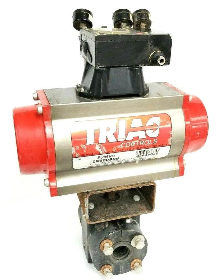 Used TRIAC CONTROLS 2K500SR6 ACTUATOR W/ LARAD DIA-CAM SER. 22 1-1/2'' IN.