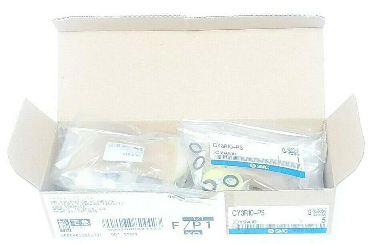 Used BOX OF 5 NEW SMC CY3R10-PS SEAL KITS CY3R10PS