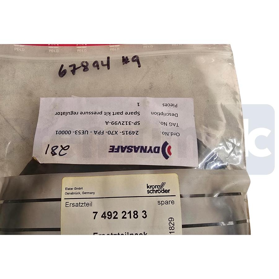 Used Kromschroder 74922183 Spare Part Kit for VGBF 25..40 Gas Pressure Regulator NEW
