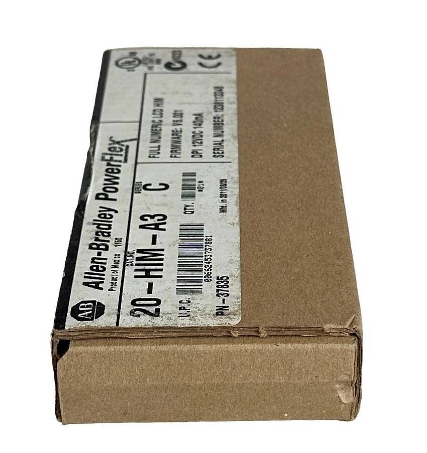 Used NEW SEALED ALLEN BRADLEY 20-HIM-A3 /C PowerFlex FULL NUMERIC LCD HIM 20HIMA3