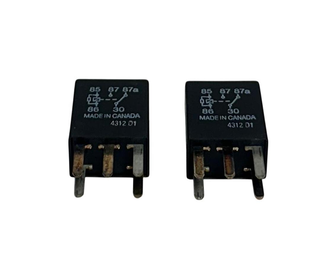 Used 2 HOIST LIFTRUCK G8V-1C7T-R-DC12 / M05139 OEM RELAYS FOR FORKLIFT NSMP
